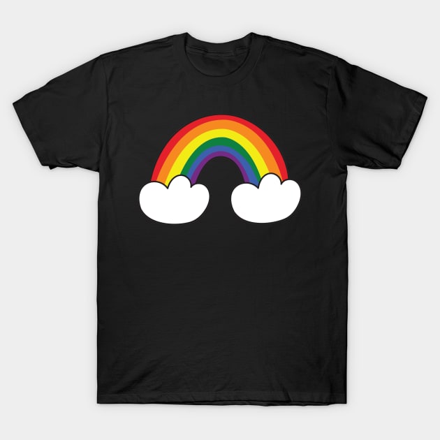 Rainbow Pride flag T-Shirt by snowshade